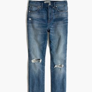 Madewell High-Rise Slim Crop Boyjean